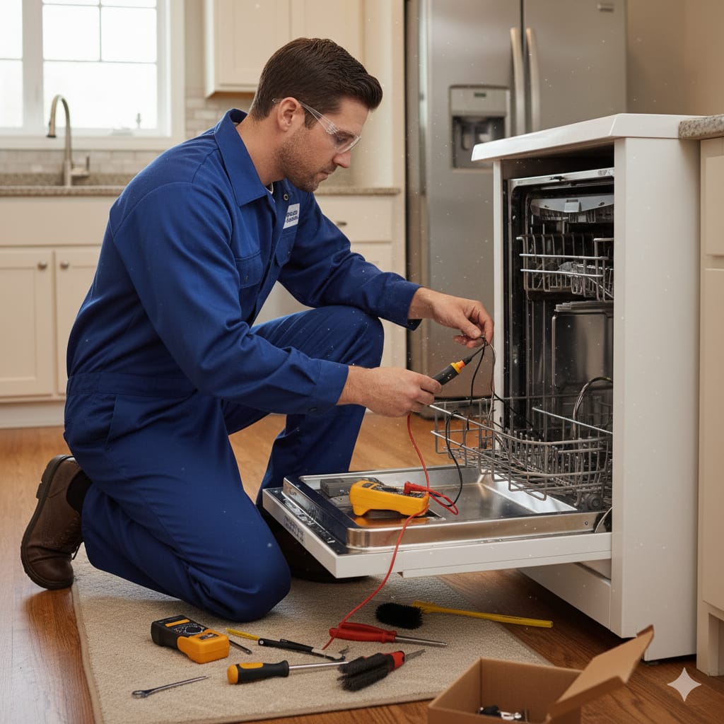 مركز صيانة غسالات الأطباق اندست – دعم فني موثوق